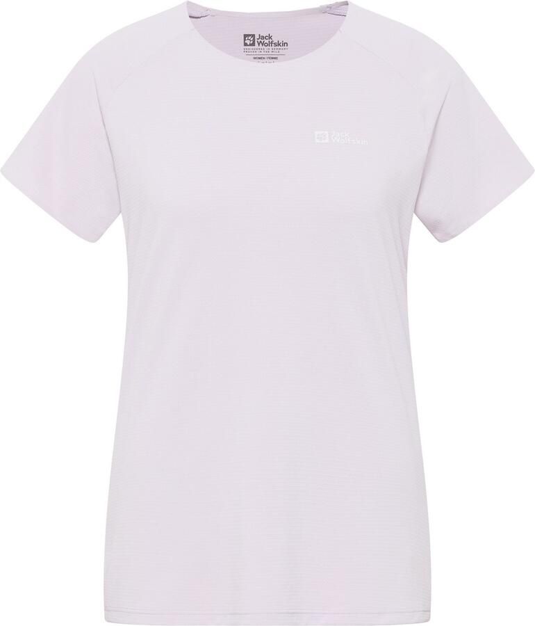 Jack Wolfskin Prelight Stride T-Shirt Women Functioneel shirt Dames XL pale lavendar Pale Lavendar - Foto 2