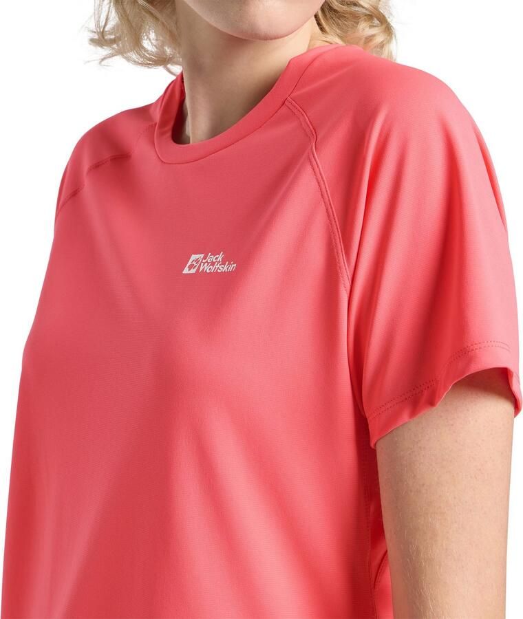 Jack Wolfskin Prelight Swift T-Shirt Women Functioneel shirt Dames XL sunset coral sunset coral