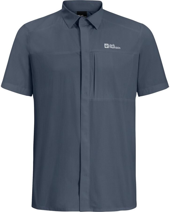Jack Wolfskin Vandra S|S Shirt Men Overhemd met korte mouwen Heren 2XL midnight sky midnight sky - Foto 2