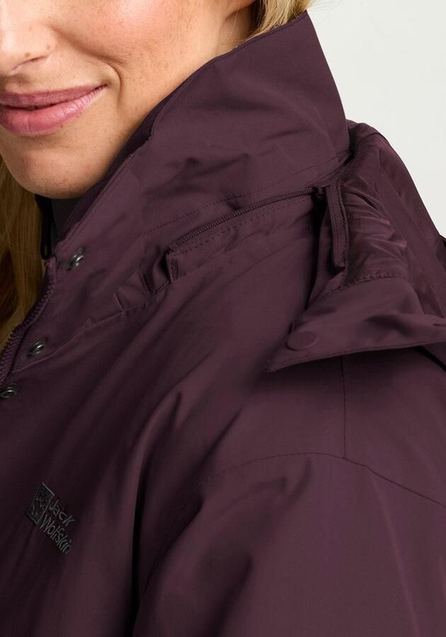 Jack Wolfskin Baylight 3in1 Coat Women 3in1-jas Dames XXL amaranth - Foto 3