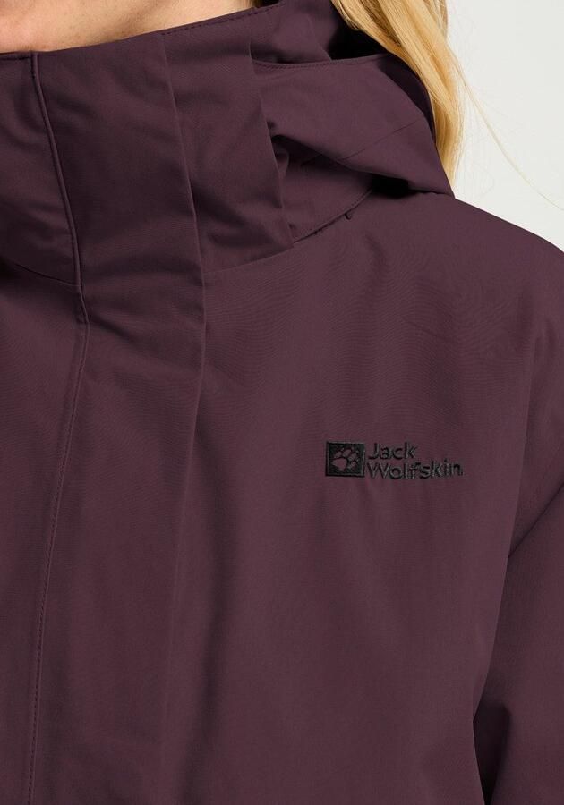 Jack Wolfskin Baylight 3in1 Coat Women 3in1-jas Dames XXL amaranth - Foto 7