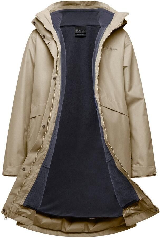 Jack Wolfskin Functionele 3-in-1-parka BAYLIGHT 3in1 waterdicht overgangsjas - Foto 5