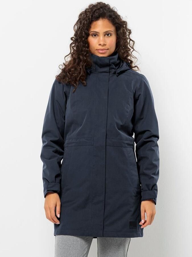 Jack Wolfskin Ottawa Coat 3in1 jack Dames XXL blue night blue - Foto 2