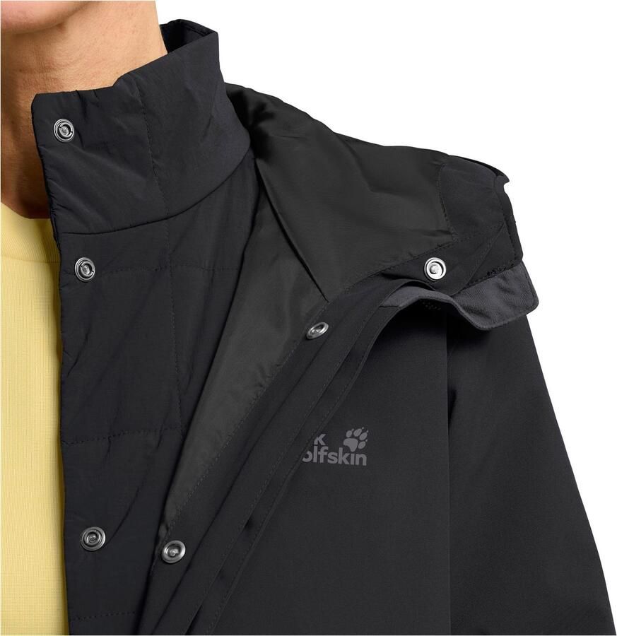 Jack Wolfskin Functionele 3-in-1-jas WINTERDUNE 3IN1 COAT W 3in1 waterdicht overgangsjas - Foto 4