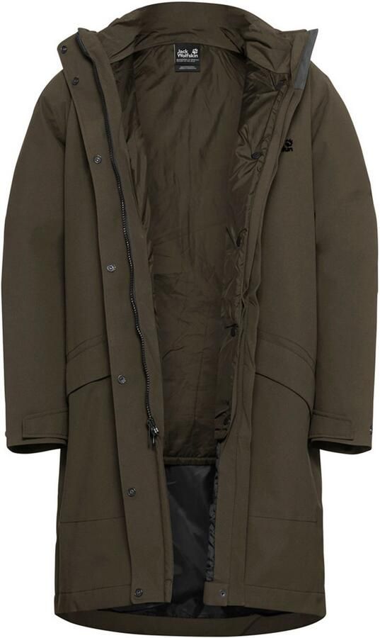 Jack Wolfskin Winterdune 3in1 Coat Women 3-in-1 jack Dames XXL obsidian moss obsidian moss - Foto 8