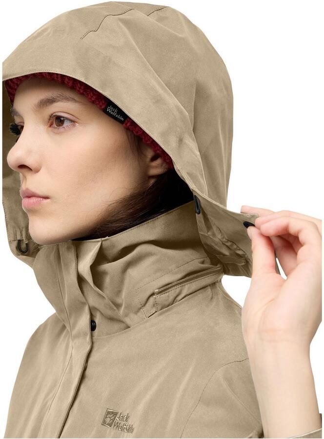 Jack Wolfskin Functionele 3-in-1-parka BAYLIGHT 3in1 waterdicht overgangsjas - Foto 3