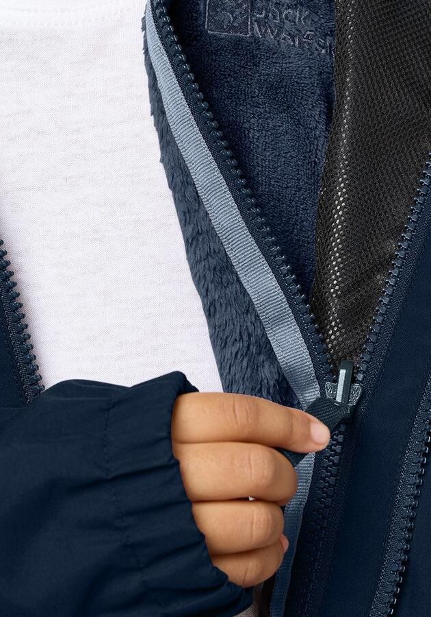 Jack Wolfskin Cosy Bear 3in1 Parka 3in1 jack 104 blue night blue - Foto 4