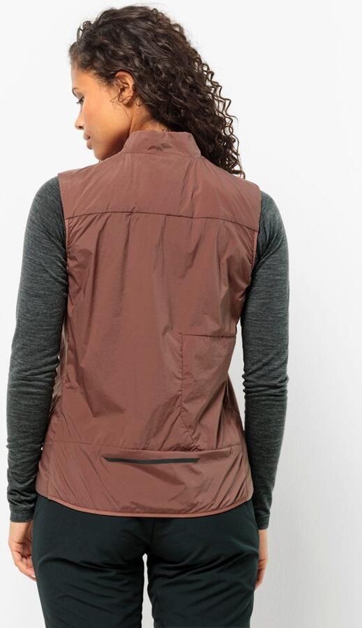Jack Wolfskin Bike Commute Ins Vest Women Fietsbodywarmer Dames XXL wild ginger wild ginger - Foto 3