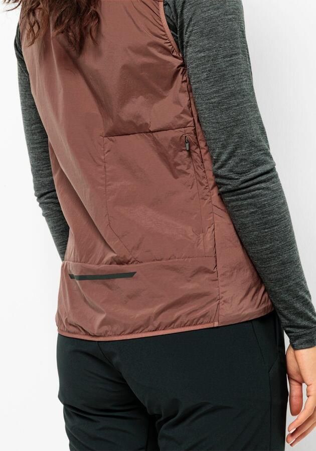 Jack Wolfskin Bike Commute Ins Vest Women Fietsbodywarmer Dames XXL wild ginger wild ginger