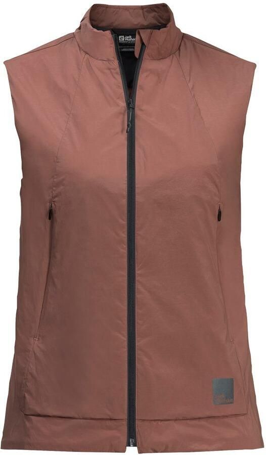 Jack Wolfskin Bike Commute Ins Vest Women Fietsbodywarmer Dames XXL wild ginger wild ginger - Foto 2