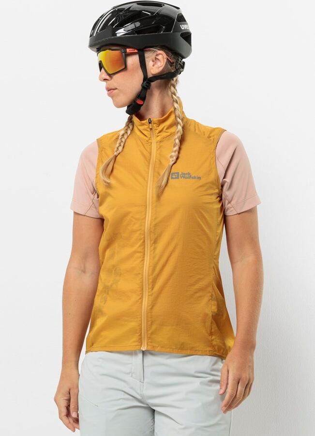 Jack Wolfskin Gravex Wind Vest Women Outdoor-bodywarmer Dames XXL curry - Foto 6