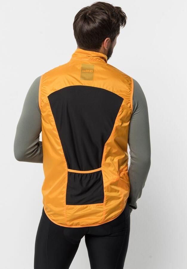 Jack Wolfskin Morobbia Wind Vest Men XXL orange pop orange pop - Foto 4