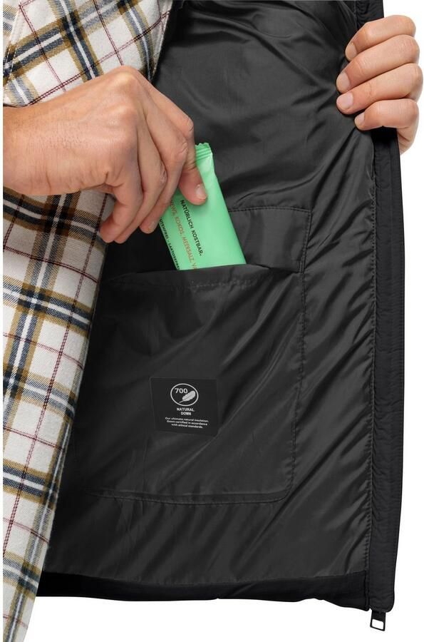 Jack Wolfskin Functionele bodywarmer ROEMERTOR VEST M warme winddichte waterafstotende donsvest - Foto 3