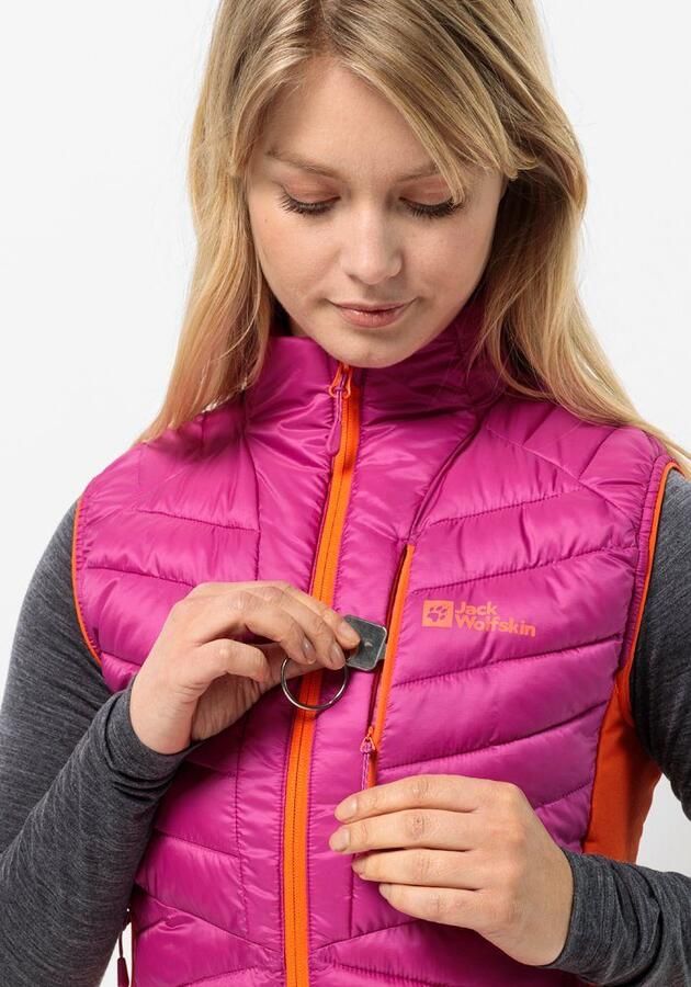 Jack Wolfskin Routeburn Pro Ins Vest Women Outdoor-bodywarmer Dames XXL new magenta new magenta - Foto 3