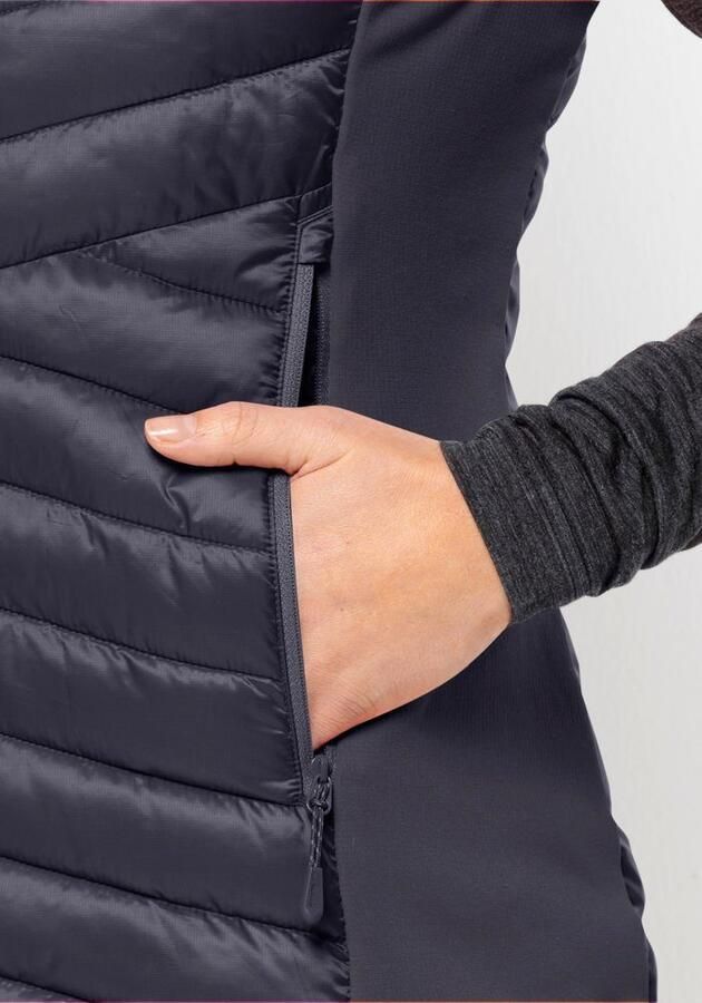 Jack Wolfskin Bodywarmer ROUTEBURN PRO INS VEST W winddicht zeer waterafstotend ademend - Foto 2