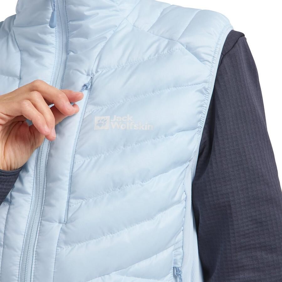 Jack Wolfskin Routeburn Pro Ins Vest Women Outdoor-bodywarmer Dames XXL ice blue Ice Blue - Foto 2