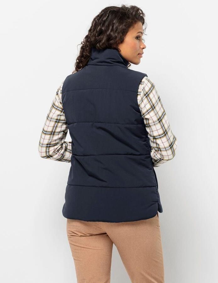 Jack Wolfskin White Frost Vest Women Outdoor-bodywarmer Dames XXL blue night blue