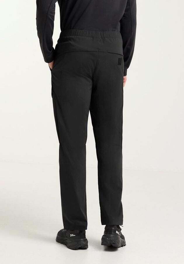 Jack Wolfskin Daily Ease Pants Men Lange broek met zonnebescherming Heren XXXL black