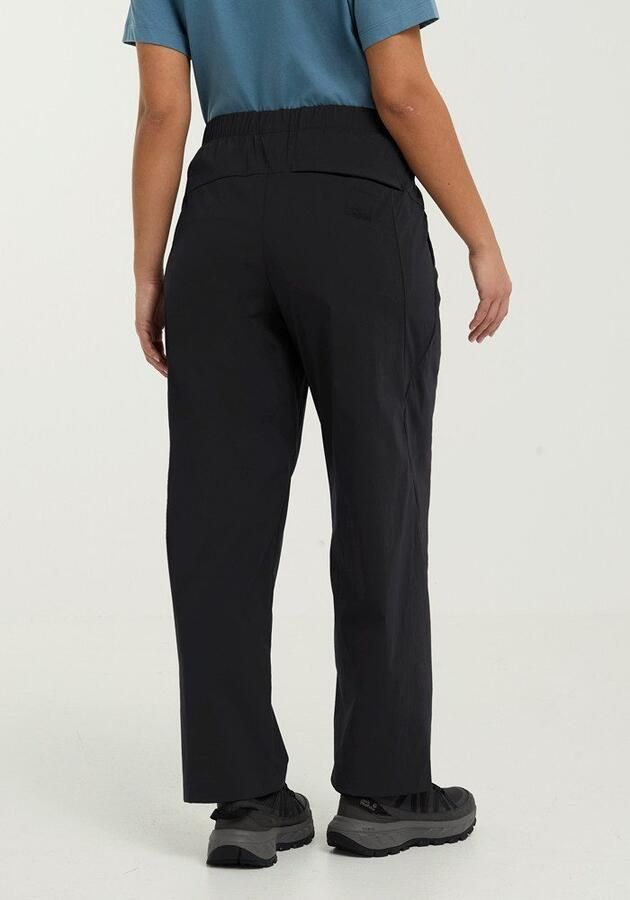 Jack Wolfskin Daily Ease Pants Women Lange broek met zonnebescherming Dames XXL black