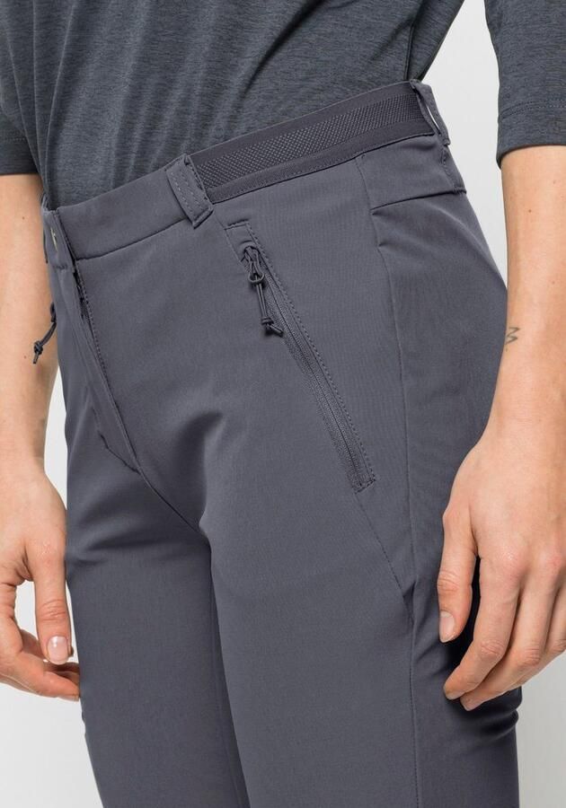 Jack Wolfskin Geigelstein Pants Women Softshell-wandelbroek Dames 34 dolphin - Foto 2