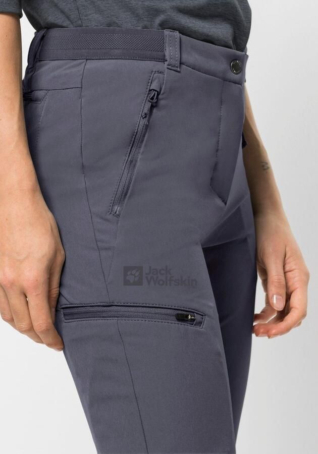 Jack Wolfskin Geigelstein Pants Women Softshell-wandelbroek Dames 34 dolphin - Foto 3