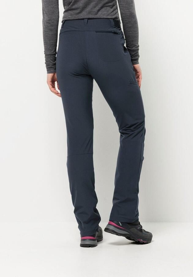 Jack Wolfskin Geigelstein Pants Wo Softshell-wandelbroek 36 blue night blue