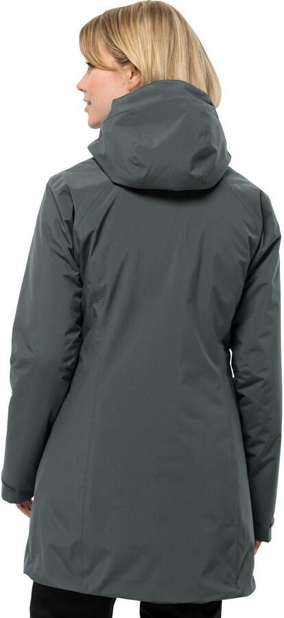 Jack Wolfskin Heidelstein Ins Jacket Women Waterdicht winterjack Dames XXL slate green slate green - Foto 11