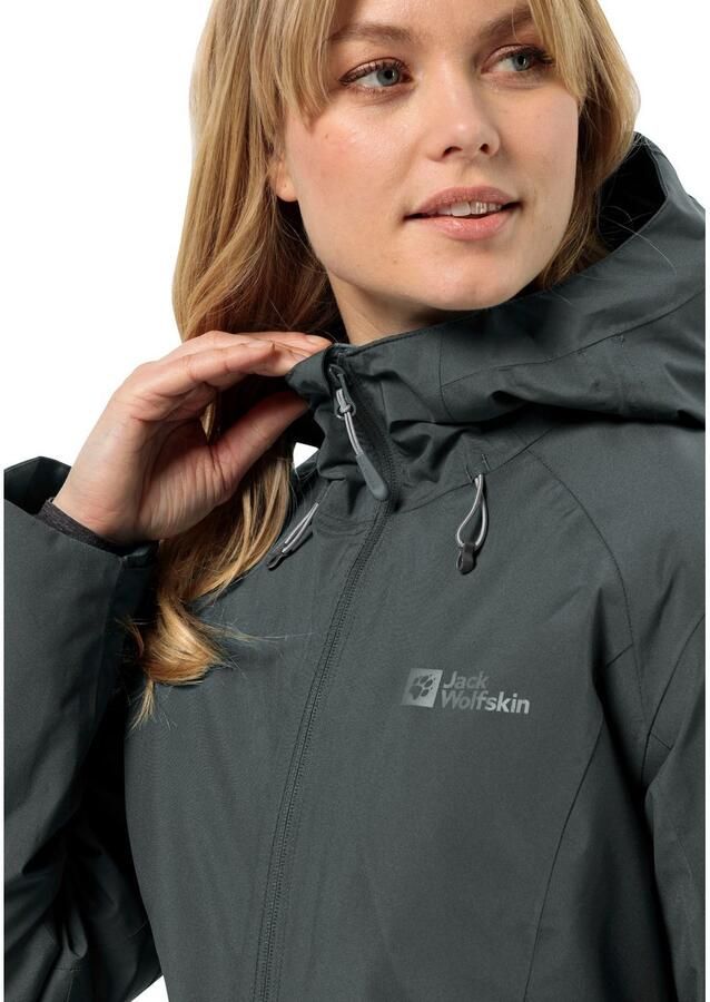 Jack Wolfskin Heidelstein Ins Jacket Women Waterdicht winterjack Dames XXL slate green slate green - Foto 2