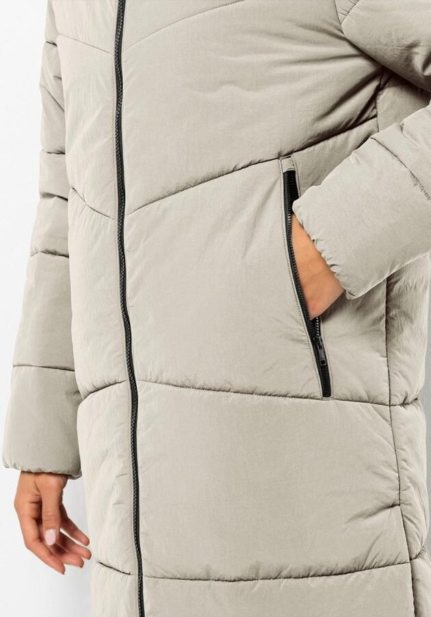 Jack Wolfskin Functionele jas KAROLINGER LONG COAT W Verwarmend winddicht overgangsjas - Foto 3