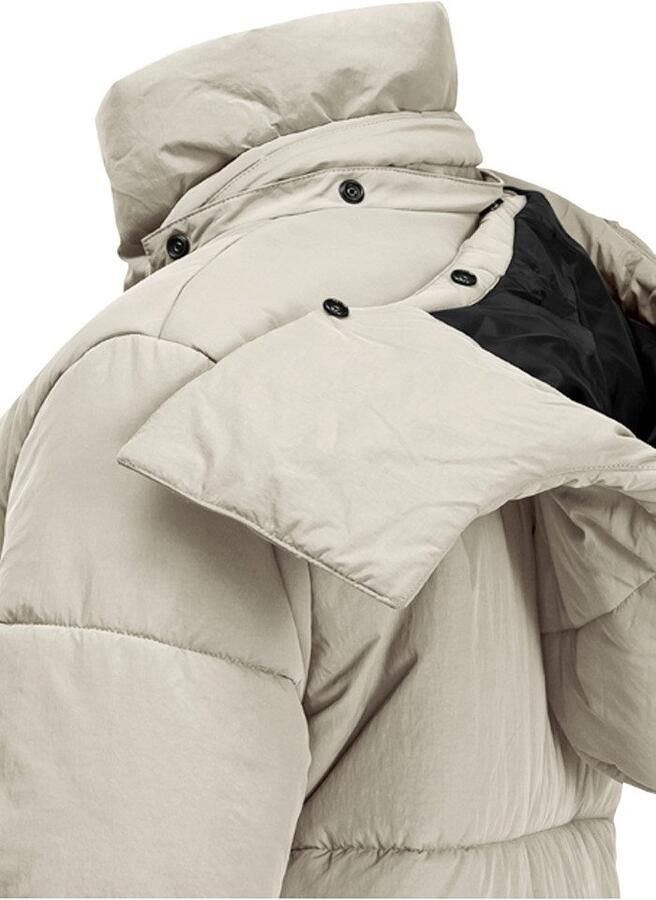 Jack Wolfskin Functionele jas KAROLINGER LONG COAT W Verwarmend winddicht overgangsjas