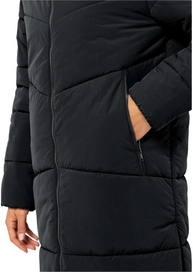 Jack Wolfskin Functionele jas KAROLINGER LONG COAT W Verwarmend winddicht overgangsjas - Foto 3