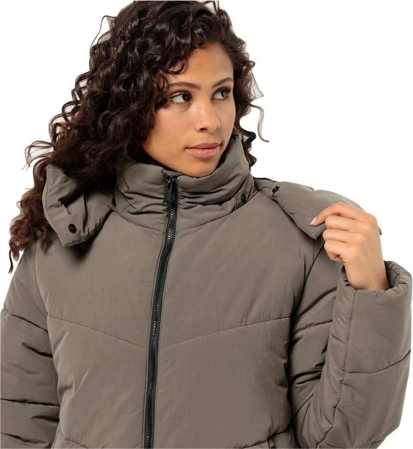 Jack Wolfskin Functionele jas KAROLINGER LONG COAT W Verwarmend winddicht overgangsjas - Foto 3
