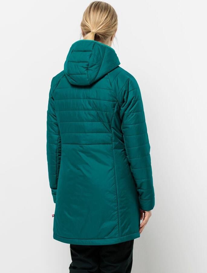 Jack Wolfskin Lapawa Ins Coat Women Winterjas Dames XXL sea green sea green