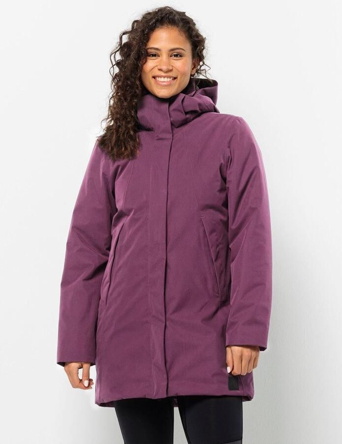 Jack Wolfskin Salier Coat Waterdichte winterjas Dames XXL berry jam berry jam - Foto 7