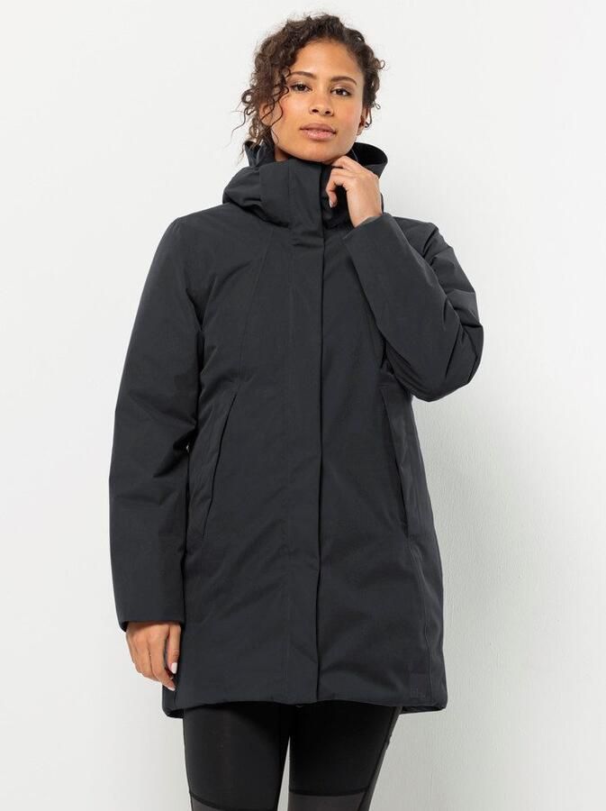 Jack Wolfskin Salier Coat Waterdichte winterjas Dames XXL phantom - Foto 7
