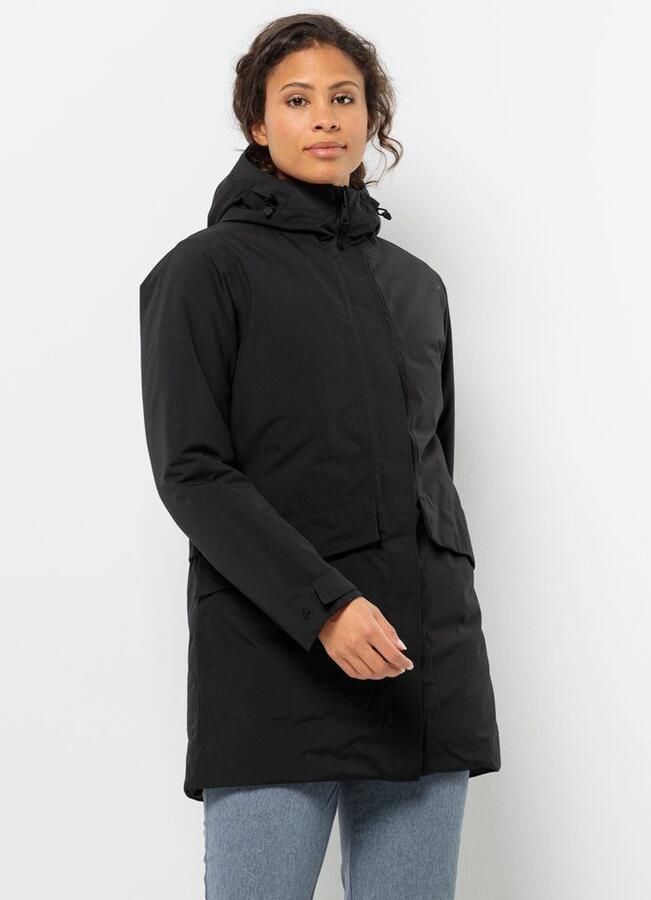 Jack Wolfskin Tempelhof Coat Women Waterdichte winterjas Dames XXL black - Foto 6