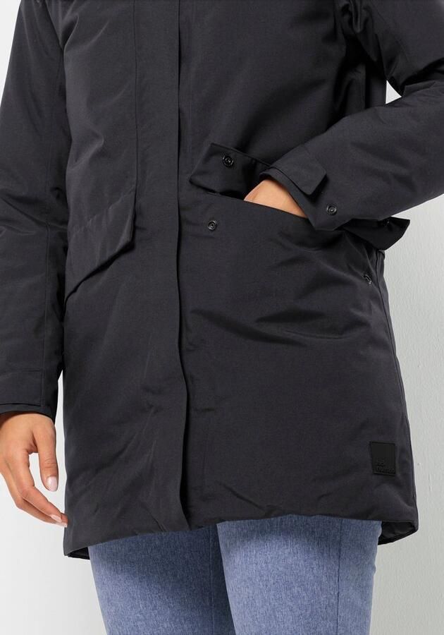 Jack Wolfskin Tempelhof Coat Women Waterdichte winterjas Dames XXL black - Foto 3