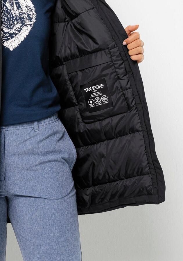 Jack Wolfskin Tempelhof Coat Women Waterdichte winterjas Dames XXL black - Foto 4
