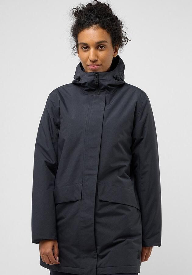 Jack Wolfskin Tempelhof Coat Women Waterdichte winterjas Dames XXL phantom - Foto 11