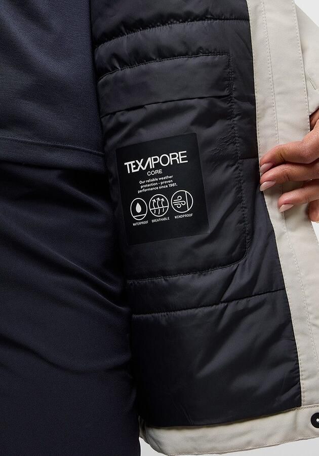 Jack Wolfskin Tempelhof Coat Women Waterdichte winterjas Dames XXL seal