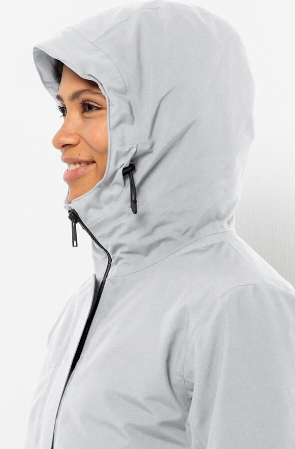 Jack Wolfskin Tempelhof Coat Women Waterdichte winterjas Dames XXL moonwalk - Foto 4