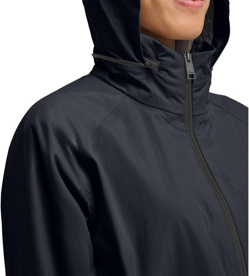 Jack Wolfskin Functionele jas WELLSEE COAT W Verwarmend winddicht overgangsjas