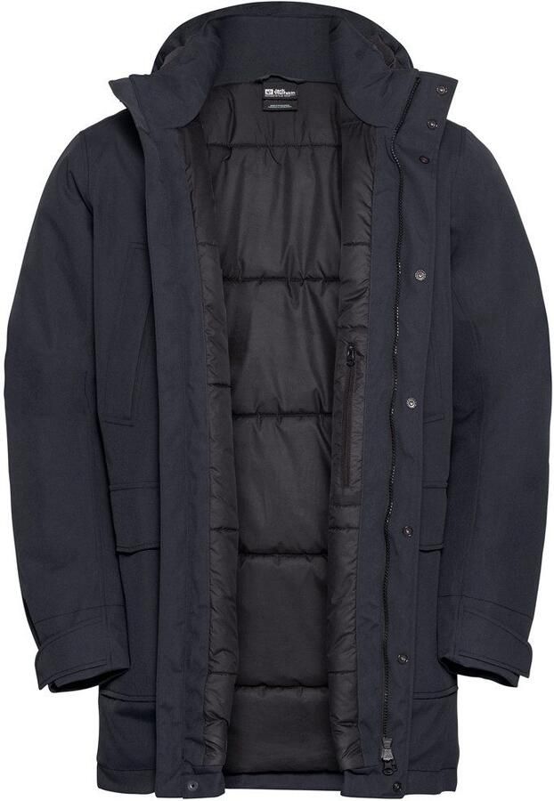 Jack Wolfskin Canyon Shield Parka Men Waterdichte parka Heren XXXL dark navy dark navy - Foto 6