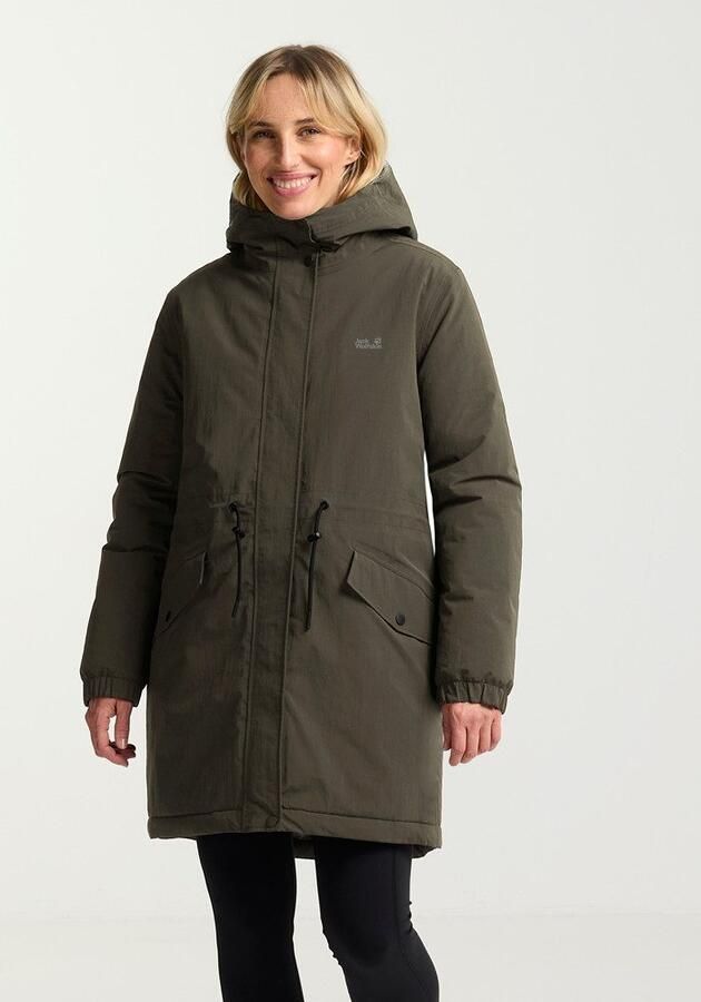Jack Wolfskin Chilly Frost Parka Women Waterdichte parka Dames XXL obsidian moss obsidian moss - Foto 8