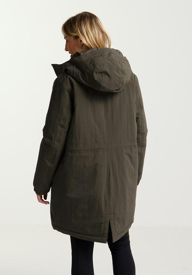 Jack Wolfskin Chilly Frost Parka Women Waterdichte parka Dames XXL obsidian moss obsidian moss