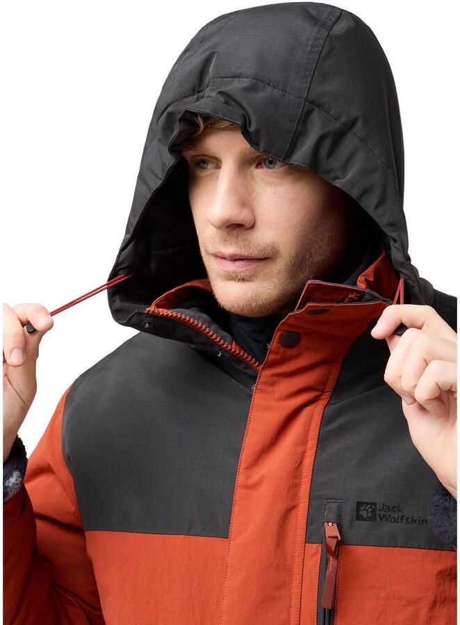 Jack Wolfskin Gletschersee Parka Men Waterdichte winterjas Heren XXL intense rust intense rust - Foto 3
