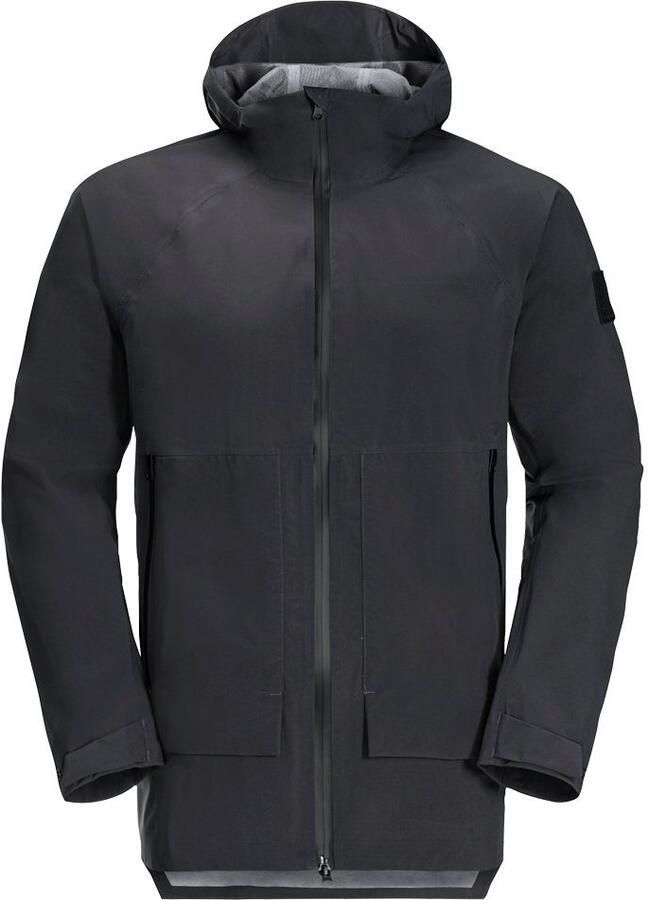 Jack Wolfskin Goldgewann Parka Men Regenjas Heren XXXL phantom