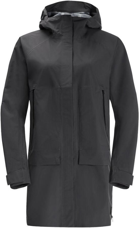 Jack Wolfskin Goldgewann Parka Women Regenjack Dames XXL phantom - Foto 3