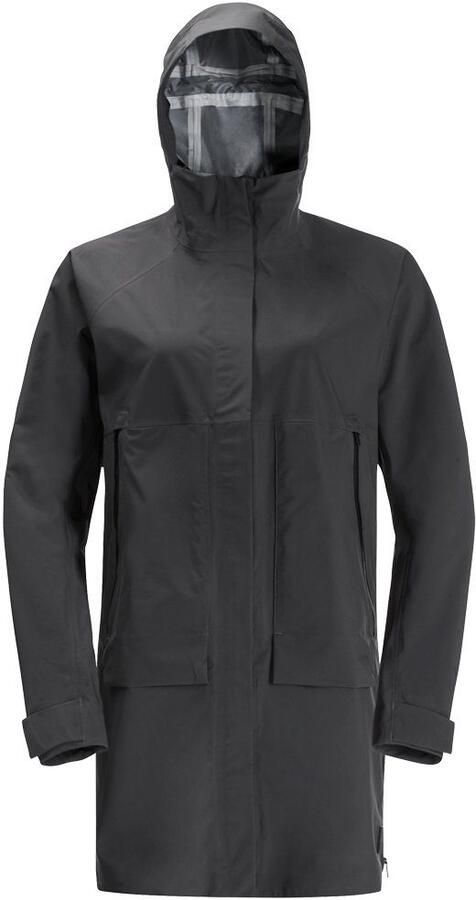 Jack Wolfskin Goldgewann Parka Women Regenjack Dames XXL phantom - Foto 2