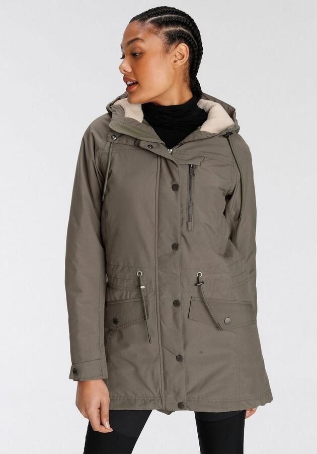 Jack Wolfskin Functionele parka NEW DUNVILLE Verwarmend winddicht overgangsjas - Foto 4